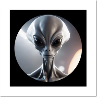 Roswell Alien Posters and Art